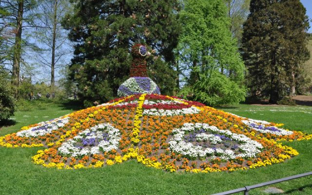 Calimero all'isola di Mainau...