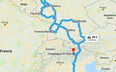 Germania Valle della Mosella in camper e bici
