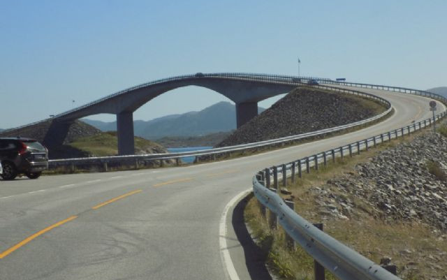 La Norvegia lungo la costa fino a Capo Nord
