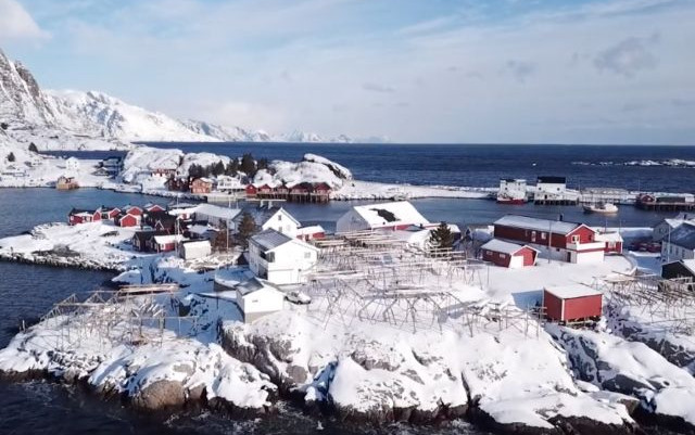Inverno alle isole Lofoten