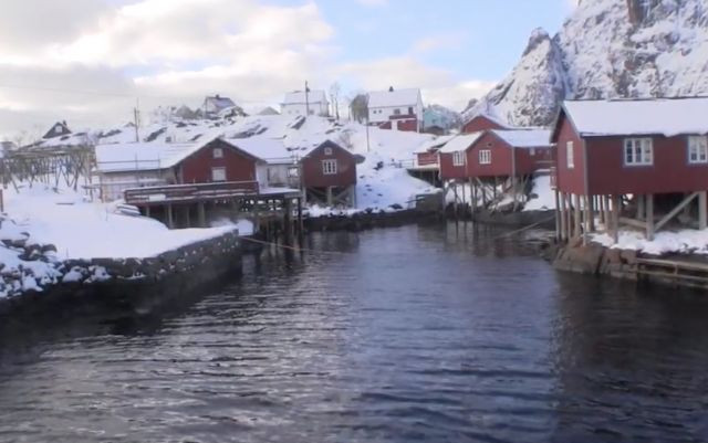 Inverno alle isole Lofoten