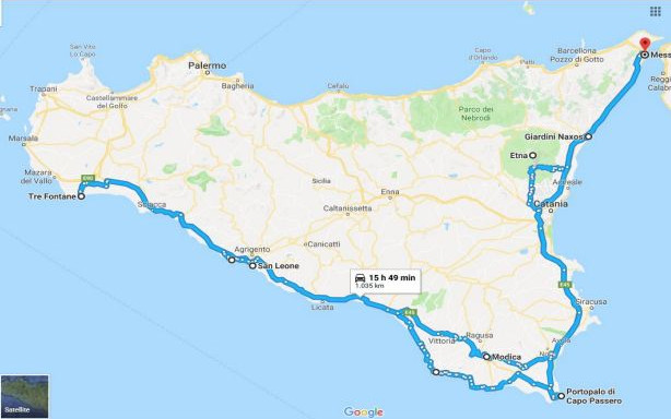Torino-Sicilia andata e ritorno!