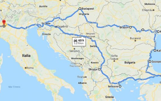Tour del sud-est europeo