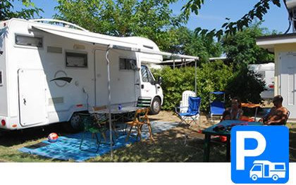 Area camper presso Camping La Mimosa