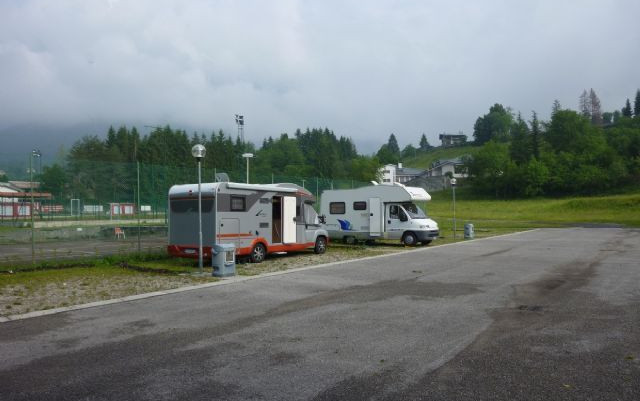 Area Sosta Camper Ampezzo