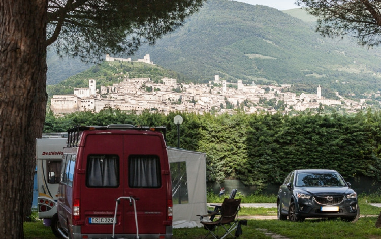 Area sosta Green Village Assisi
