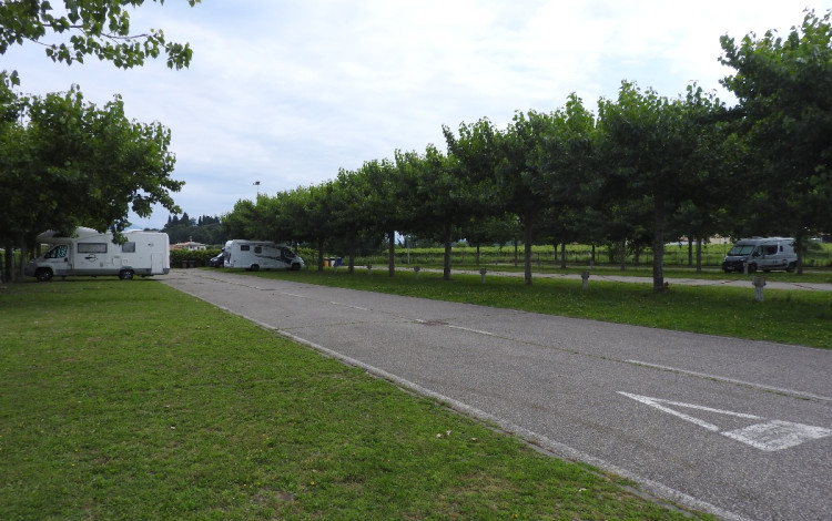Area sosta Parco Termale del Garda