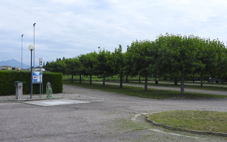 Area sosta Parco Termale del Garda