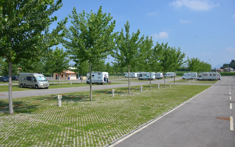 Area sosta Parco Termale del Garda